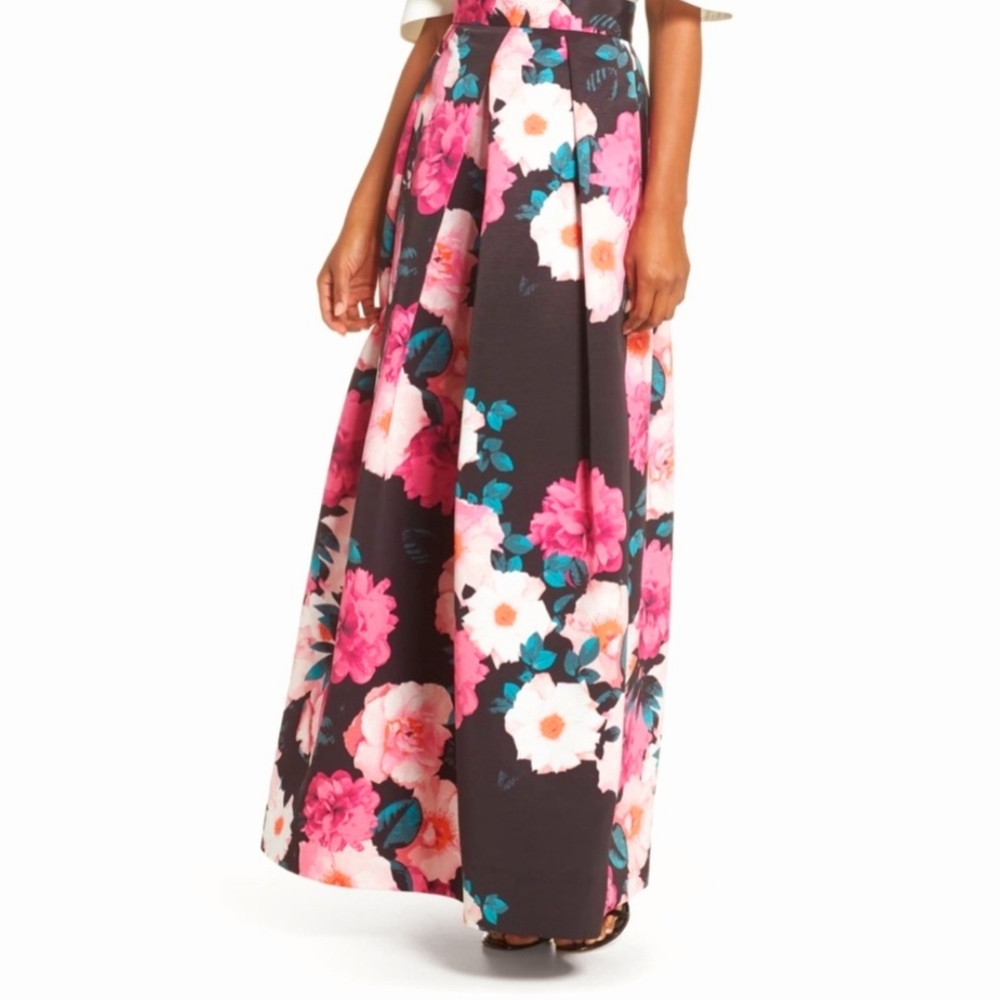 Eliza j floral skirt size 12